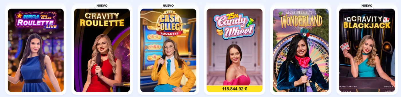 Casino en vivo 